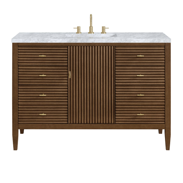 James Martin Myrrin 48" Single Vanity with 3 CM Countertop