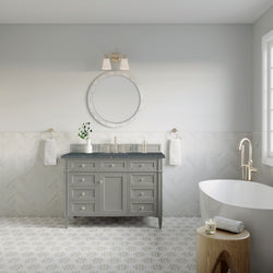 James Martin Brittany 48" Single Vanity with 3 CM Countertop & FreePower Wireless Charger