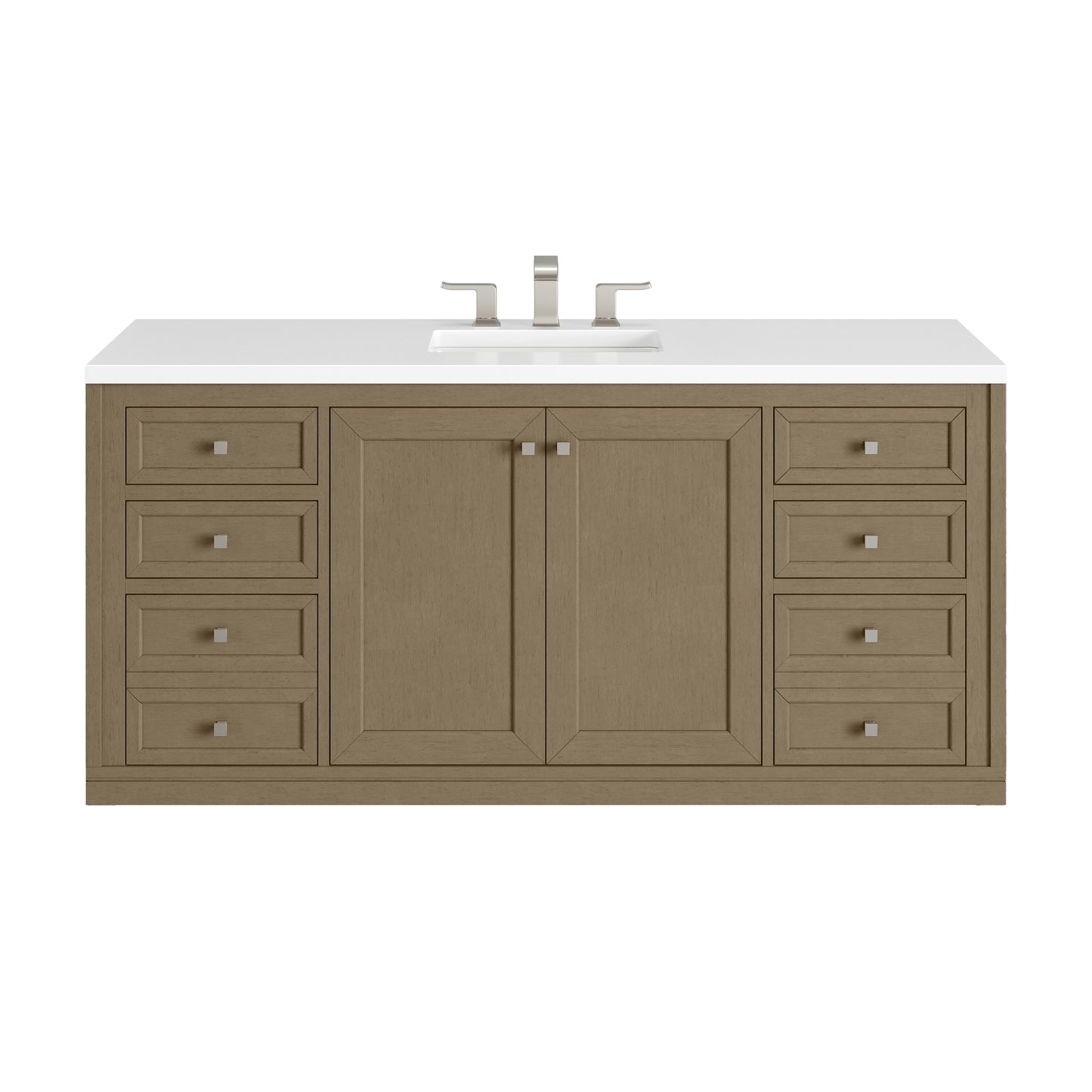James Martin Chicago 60" Single Vanity with 3 CM Countertop