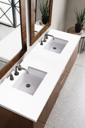 James Martin Metropolitan 72" Double Vanity with 3 CM Countertop - Luxe Bathroom Vanities