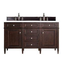 James Martin Brittany 60" Double Vanity with 3 CM Countertop