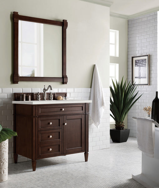 James Martin Brittany 36" Single Vanity with 3 Countertop
