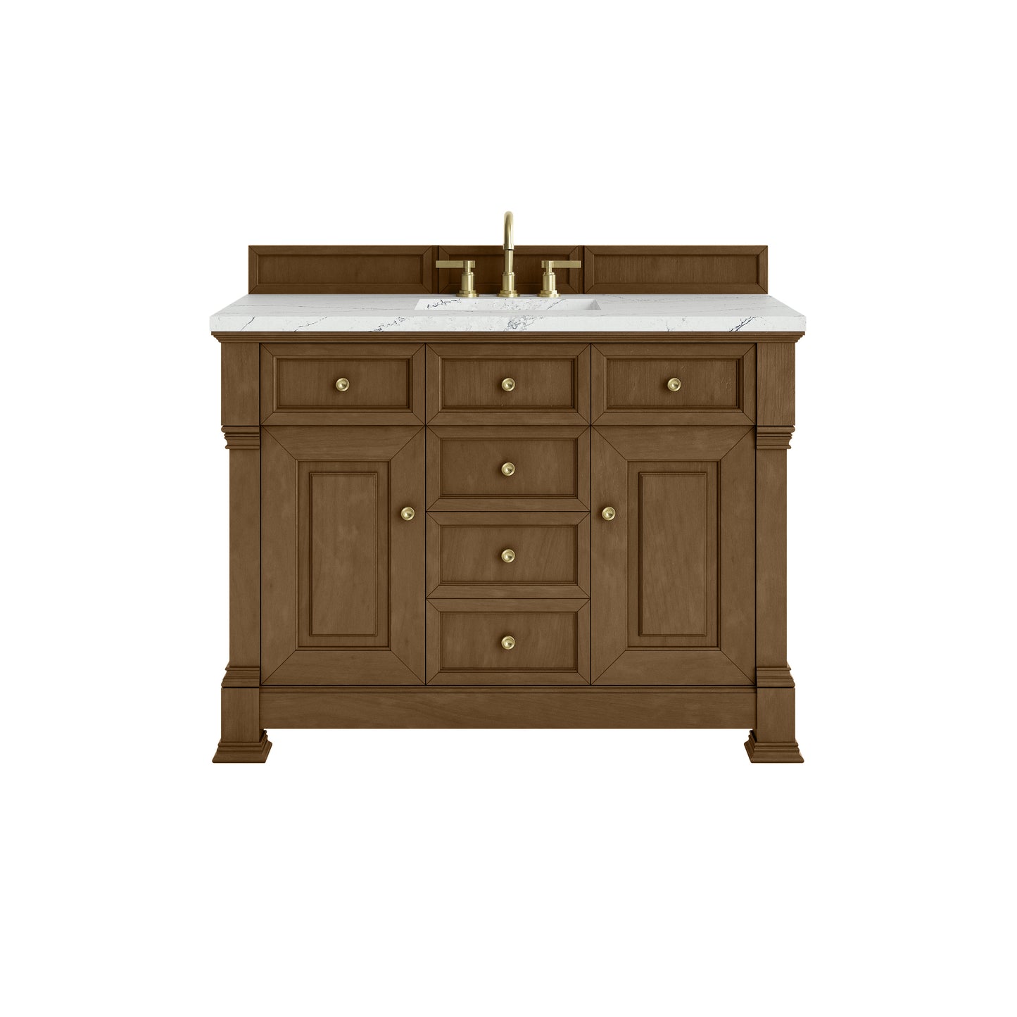 James Martin Brookfield 48" Single Vanity with 3 CM Countertop & FreePower Wireless Charger