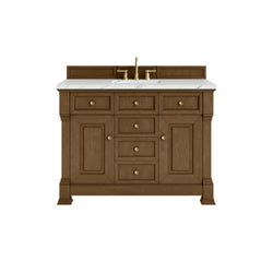 James Martin Brookfield 48" Single Vanity with 3 CM Countertop & FreePower Wireless Charger