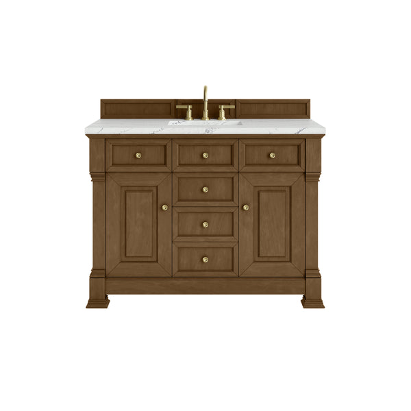 James Martin Brookfield 48" Single Vanity with 3 CM Countertop & FreePower Wireless Charger