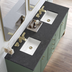 James Martin Chicago 72" Double Vanity with 3 CM Countertop
