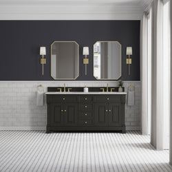 James Martin Brookfield 72" Double Vanity with 3 CM Countertop & FreePower Wireless Charger