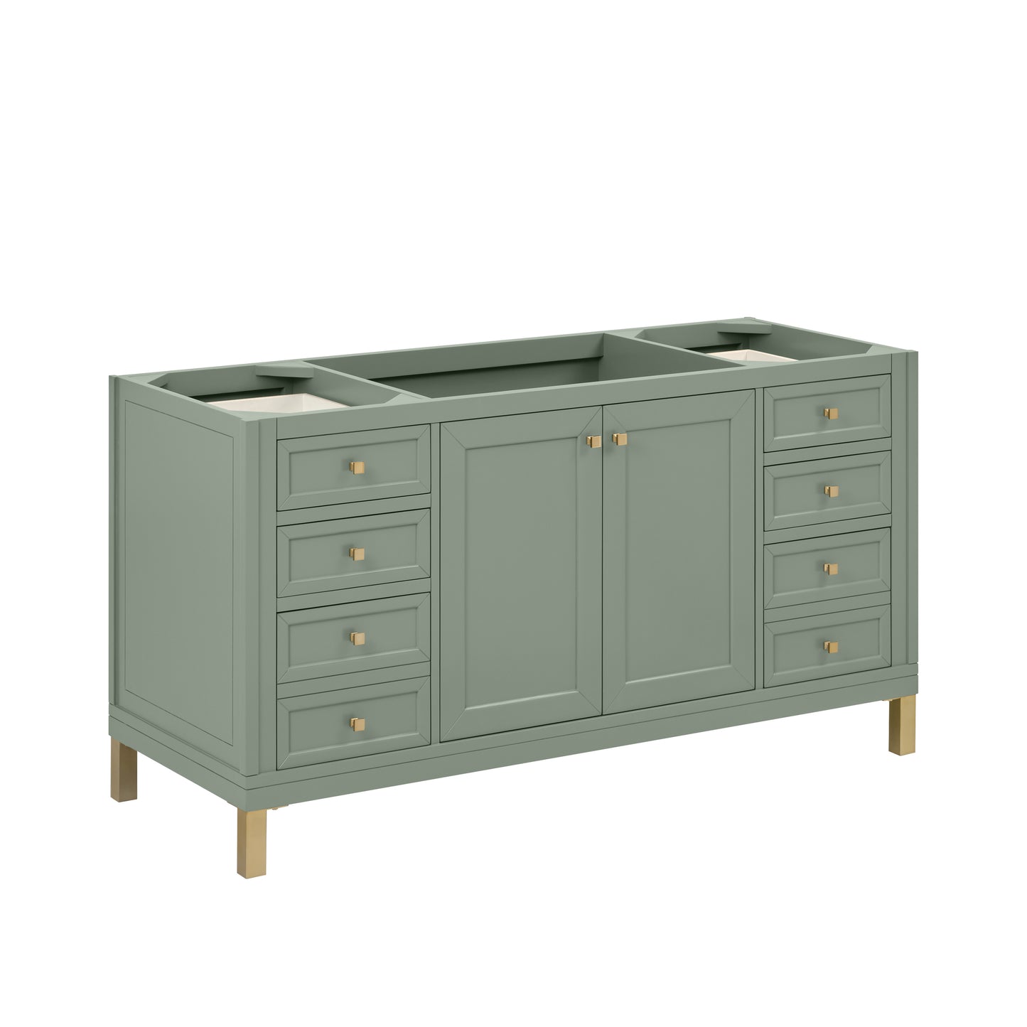 James Martin Chicago 60" Single Vanity with 3 CM Countertop