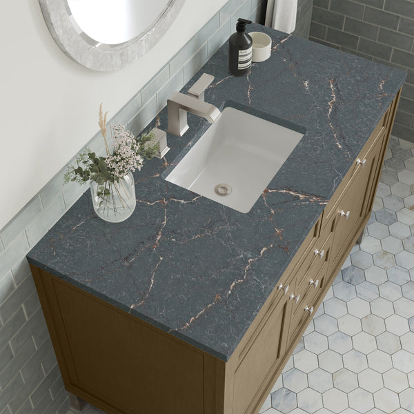 James Martin Chicago 48" Single Vanity with 3 CM Countertop