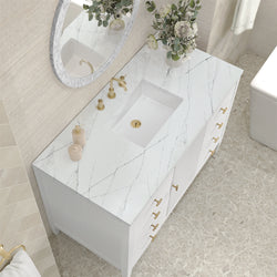 James Martin Myrrin 48" Single Vanity with 3 CM Countertop