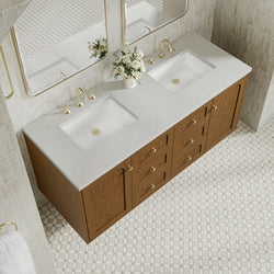 James Martin Laurent 60" Double Vanity with 3 CM Countertop