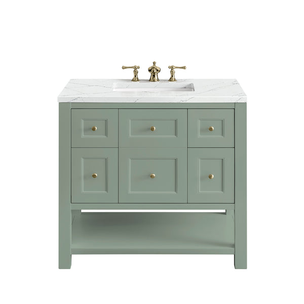 James Martin Breckenridge 36" Single Vanity w/ 3CM Countertop