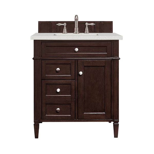James Martin Brittany 30" Single Vanity with 3 CM Countertop