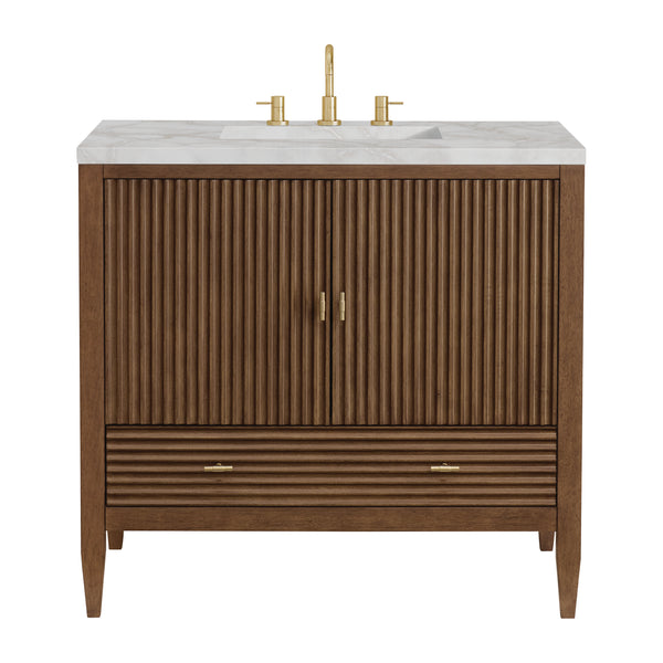 James Martin Myrrin 36" Single Vanity with 3 CM Countertop