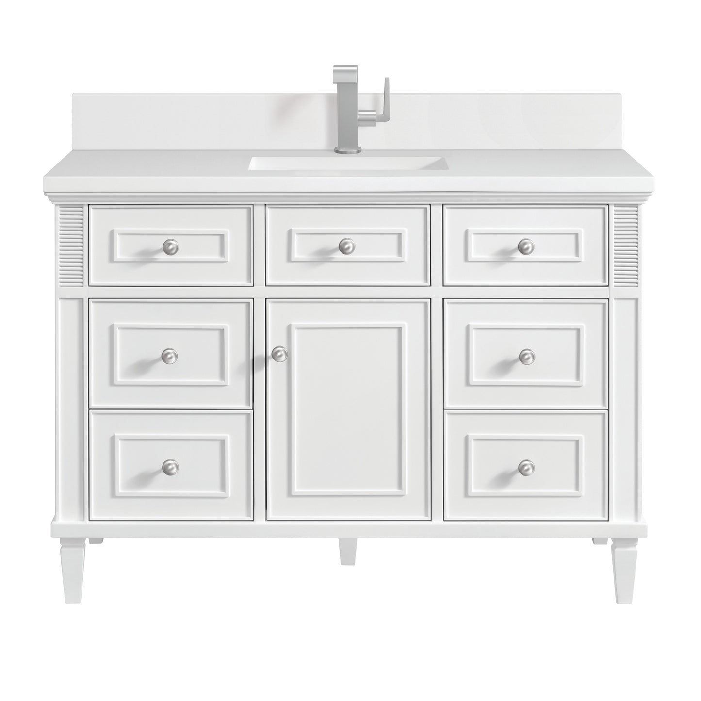 James Martin 48" Lorelai Single Vanity - Luxe Bathroom Vanities