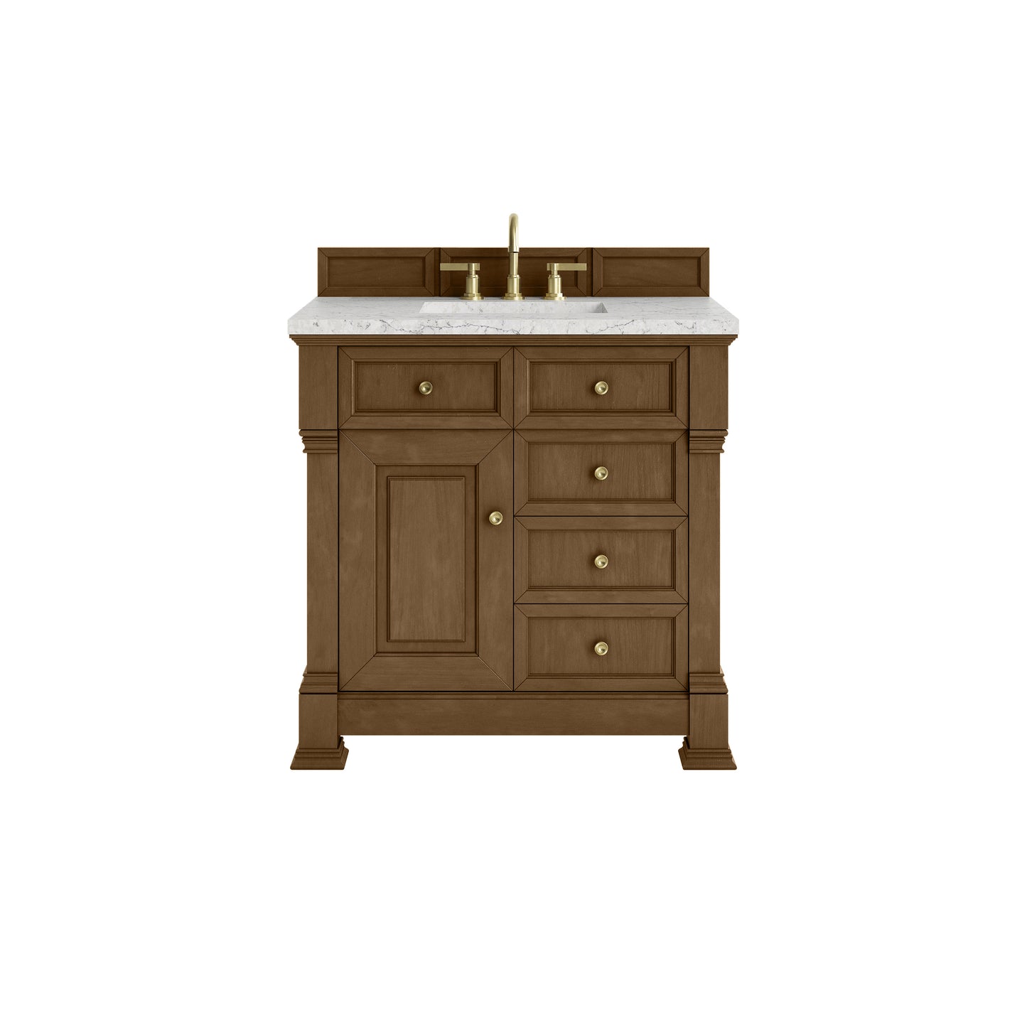 James Martin Brookfield 36" Single Vanity with 3 CM Countertop - Luxe Bathroom Vanities