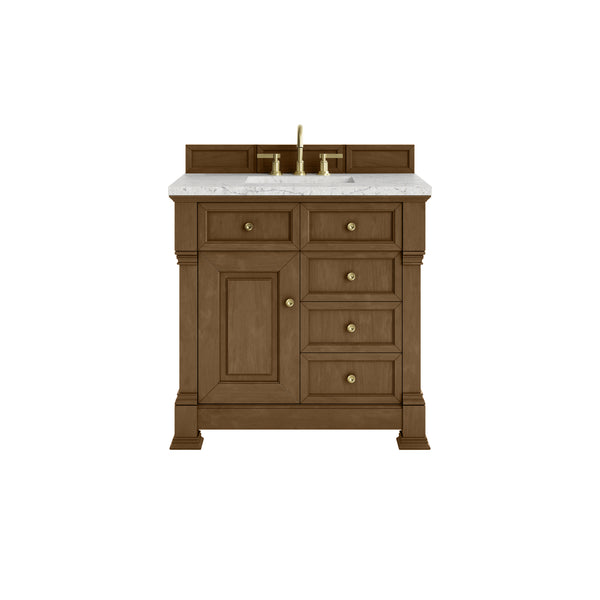 James Martin Brookfield 36" Single Vanity with 3 CM Countertop - Luxe Bathroom Vanities
