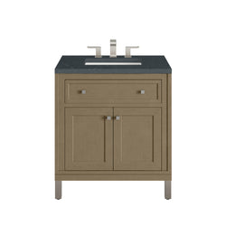 James Martin Chicago 30" Single Vanity with 3 CM Countertop