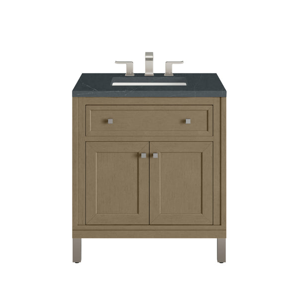 James Martin Chicago 30" Single Vanity with 3 CM Countertop