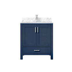 Lexora Collection Jacques 30 inch Bath Vanity, Top, and Faucet Set - Luxe Bathroom Vanities