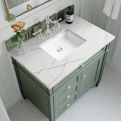 James Martin Brittany 36" Single Vanity with 3 Countertop