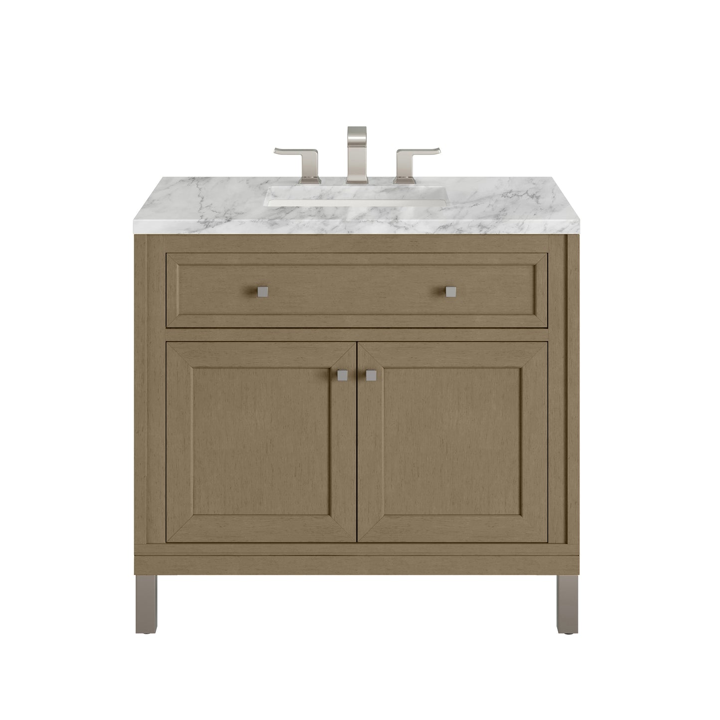 James Martin Chicago 36" Single Vanity with 3 CM Countertop