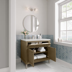 James Martin Chicago 36" Single Vanity with 3 CM Countertop