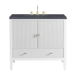 James Martin Myrrin 36" Single Vanity with 3 CM Countertop