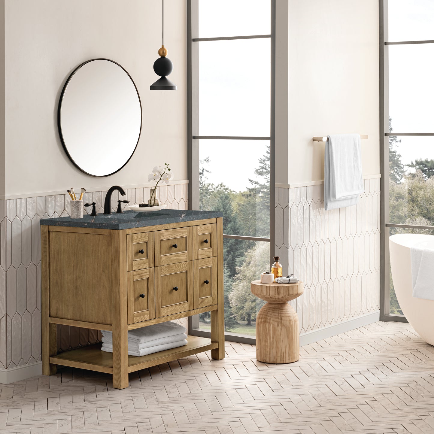 James Martin Breckenridge 36" Single Vanity w/ 3CM Countertop