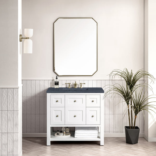 James Martin Breckenridge 36" Single Vanity w/ 3CM Countertop