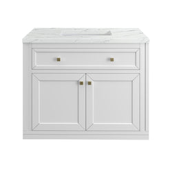 James Martin Chicago 36" Single Vanity with 3 CM Countertop