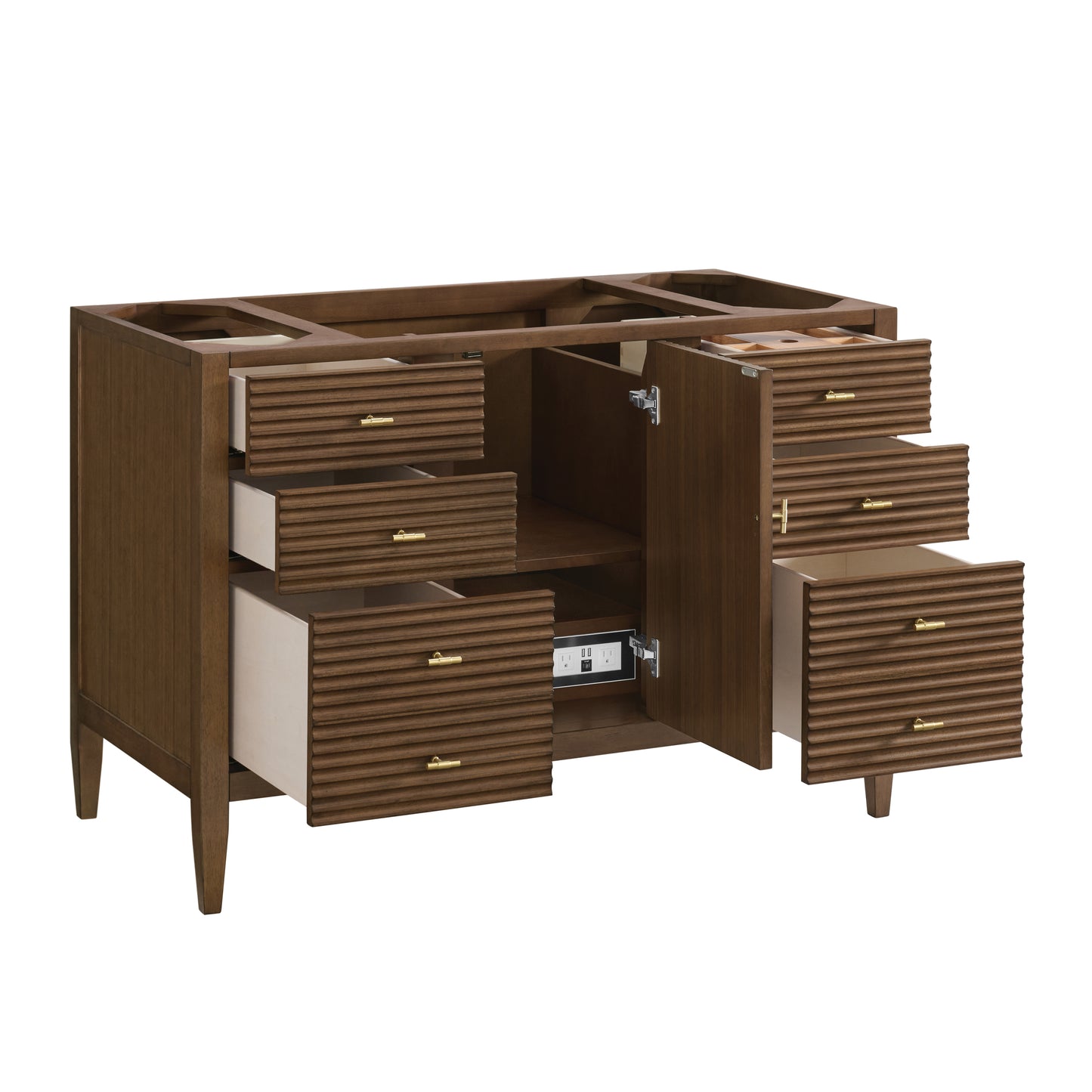 James Martin Myrrin 48" Single Vanity with 3 CM Countertop