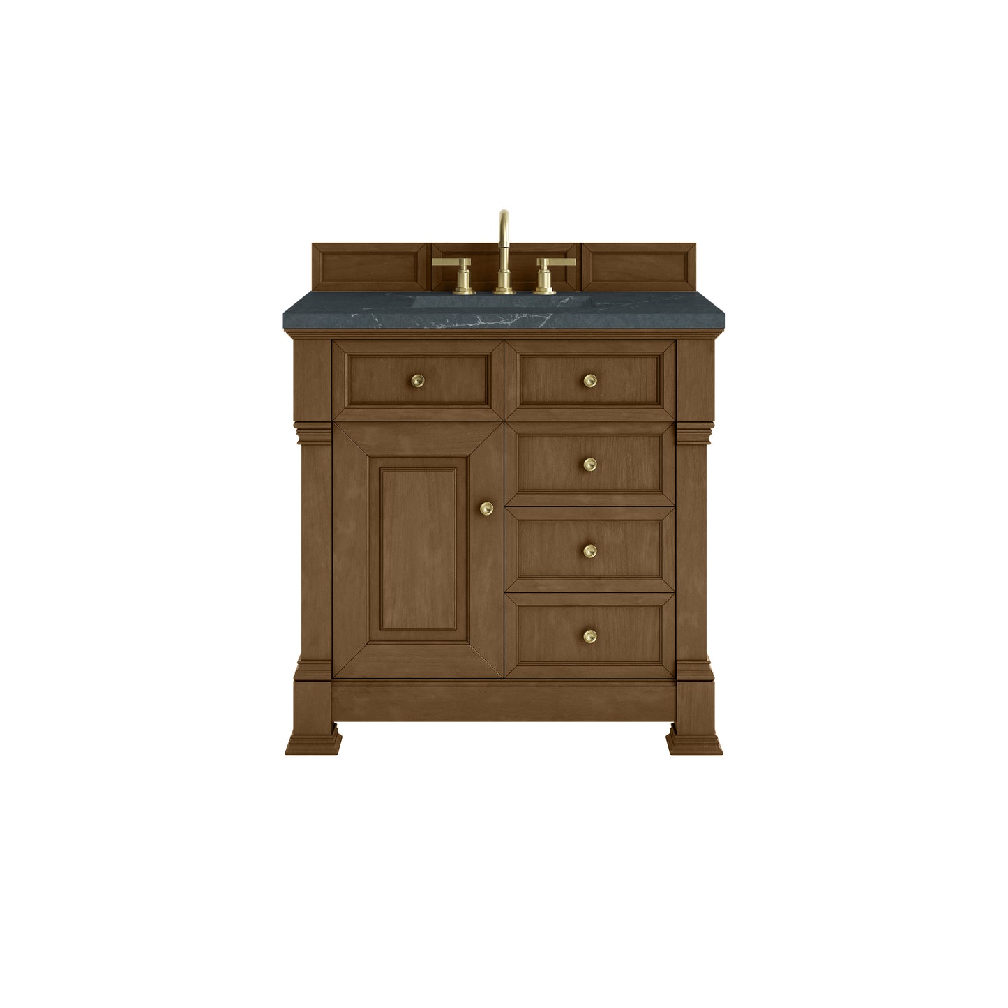 James Martin Brookfield 36" Single Vanity with 3 CM Countertop - Luxe Bathroom Vanities