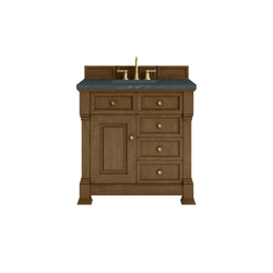 James Martin Brookfield 36" Single Vanity with 3 CM Countertop - Luxe Bathroom Vanities