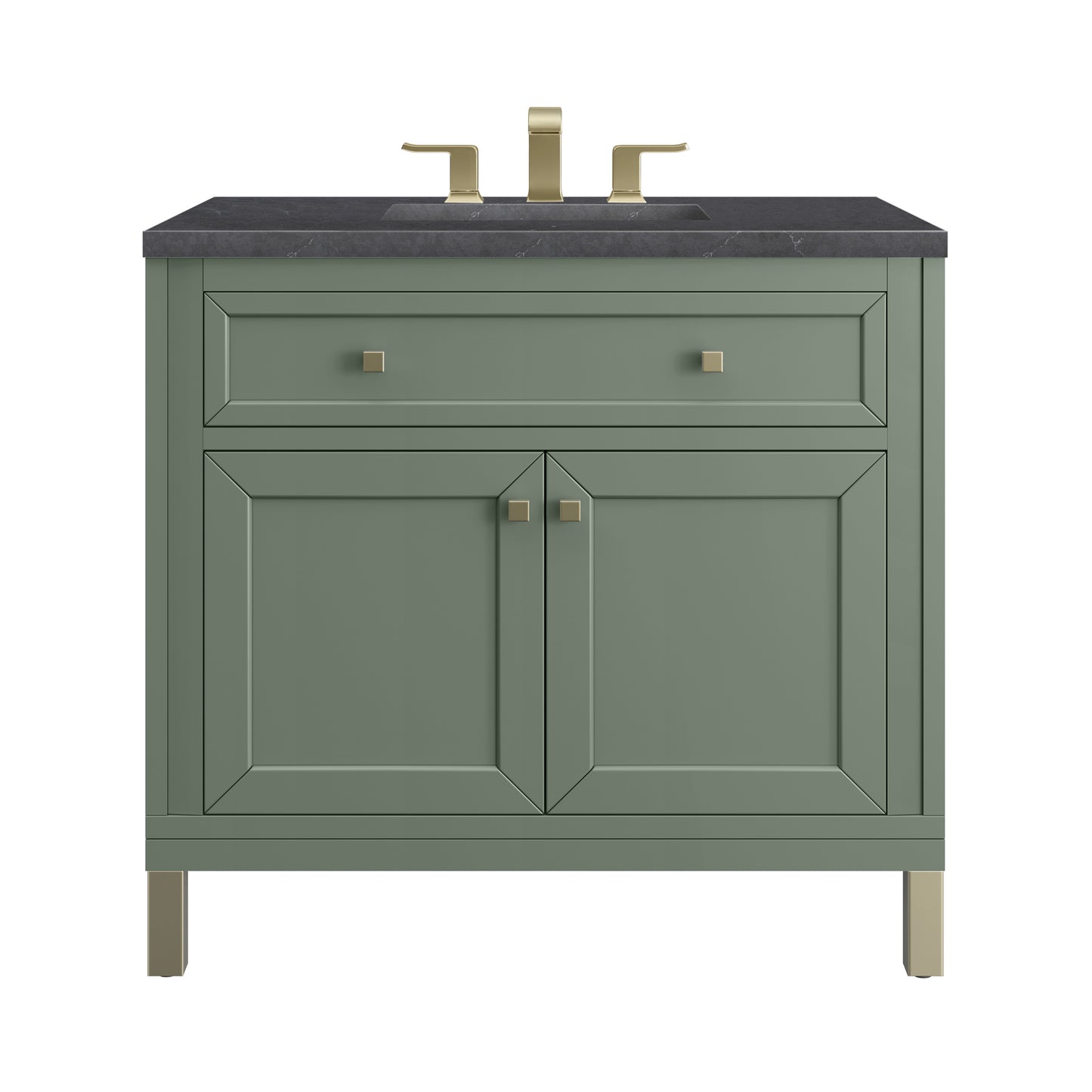 James Martin Chicago 36" Single Vanity with 3 CM Countertop