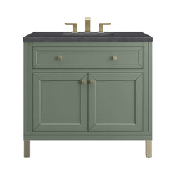 James Martin Chicago 36" Single Vanity with 3 CM Countertop