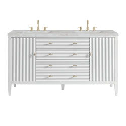 James Martin Myrrin 60" Double Vanity with 3 CM Countertop