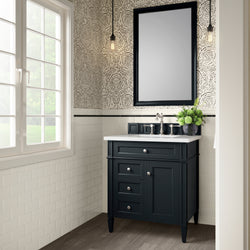 James Martin Brittany 30" Single Vanity with 3 CM Countertop