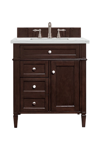 James Martin Brittany 30" Single Vanity with 3 CM Countertop