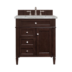 James Martin Brittany 30" Single Vanity with 3 CM Countertop