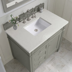 James Martin Brittany 36" Single Vanity with 3 Countertop