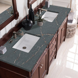James Martin Brittany 72" Double Vanity with 3 CM Countertop