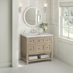 James Martin Breckenridge 36" Single Vanity w/ 3CM Countertop