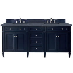 James Martin Brittany 72" Double Vanity with 3 CM Countertop