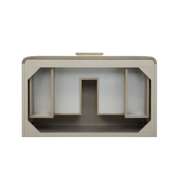 James Martin Lucian 36" Single Vanity, Pebble Oak - Luxe Bathroom Vanities