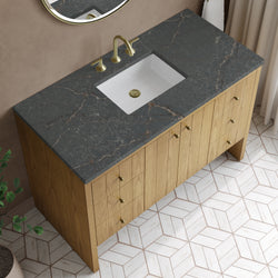 James Martin Hudson 48" Single Vanity with 3 CM Countertop