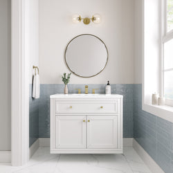 James Martin Chicago 36" Single Vanity with 3 CM Countertop