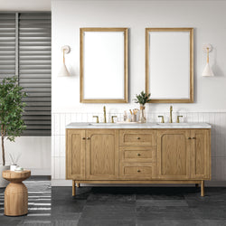 James Martin Laurent 72" Double Vanity with 3 CM Countertop