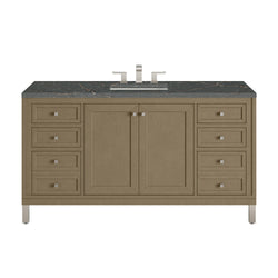 James Martin Chicago 60" Single Vanity with 3 CM Countertop