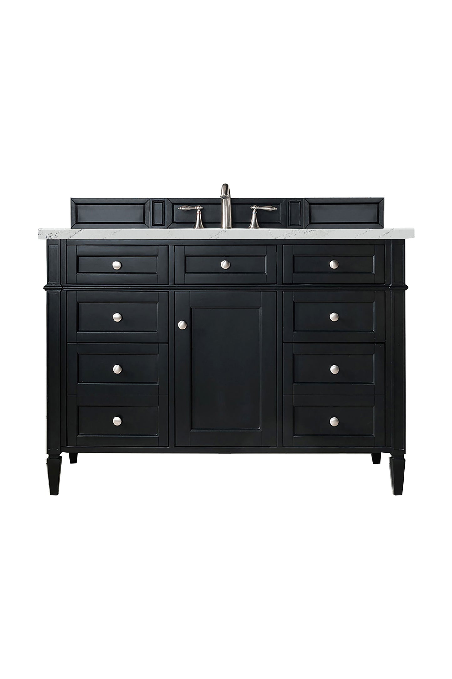 James Martin Brittany 48" Single Vanity with 3 CM Countertop & FreePower Wireless Charger